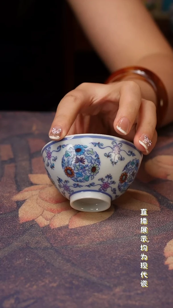 景德镇手工手绘陶瓷杯