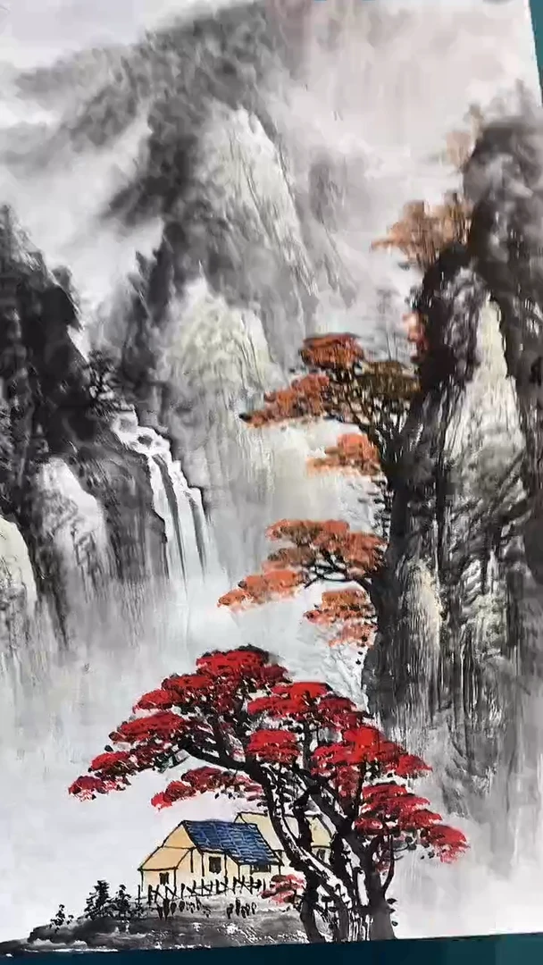 国画国画画都展厅国画作品B3