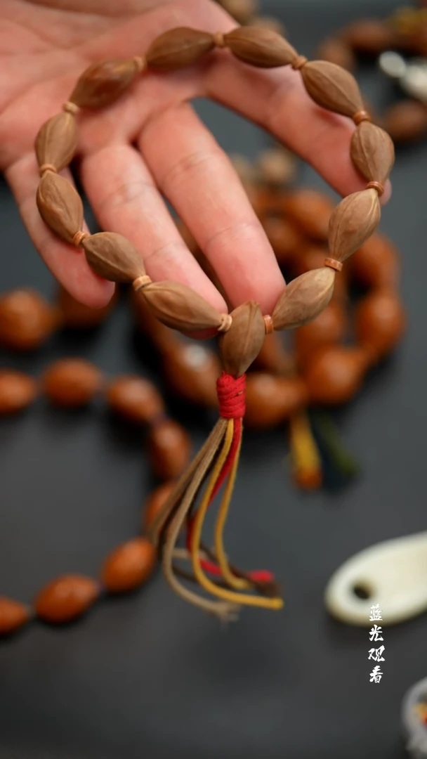 手串/手链橄榄核原皮12mm三免佛