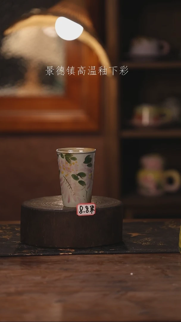 陶瓷景德镇高温釉下手绘陶瓷201