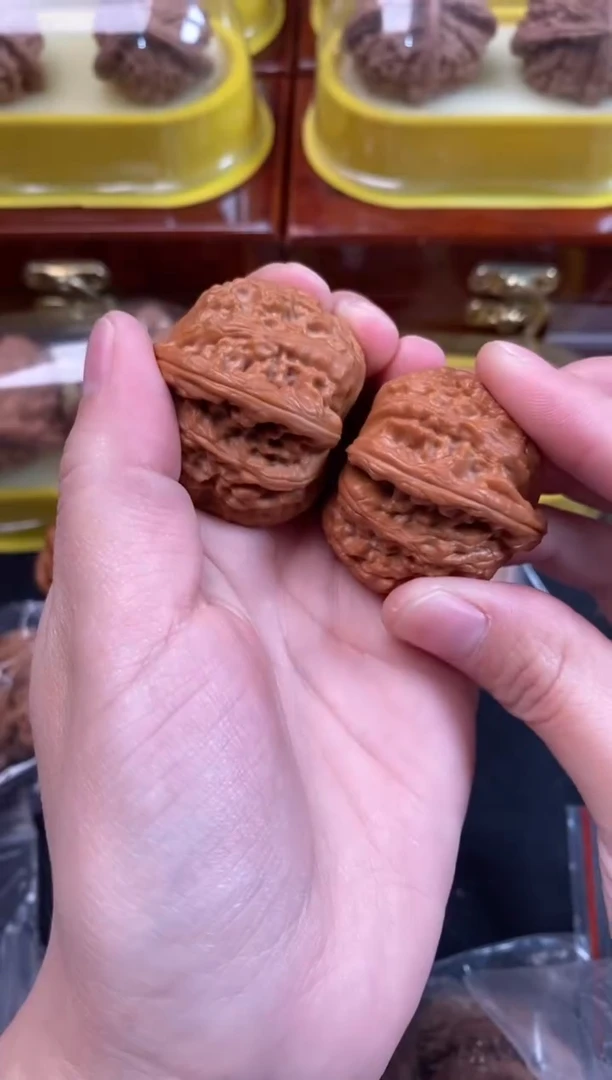 把件文玩核桃白狮子38尺s796