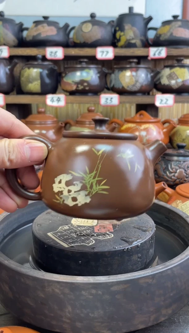 【闪购商品】壶建水紫陶彩填壶