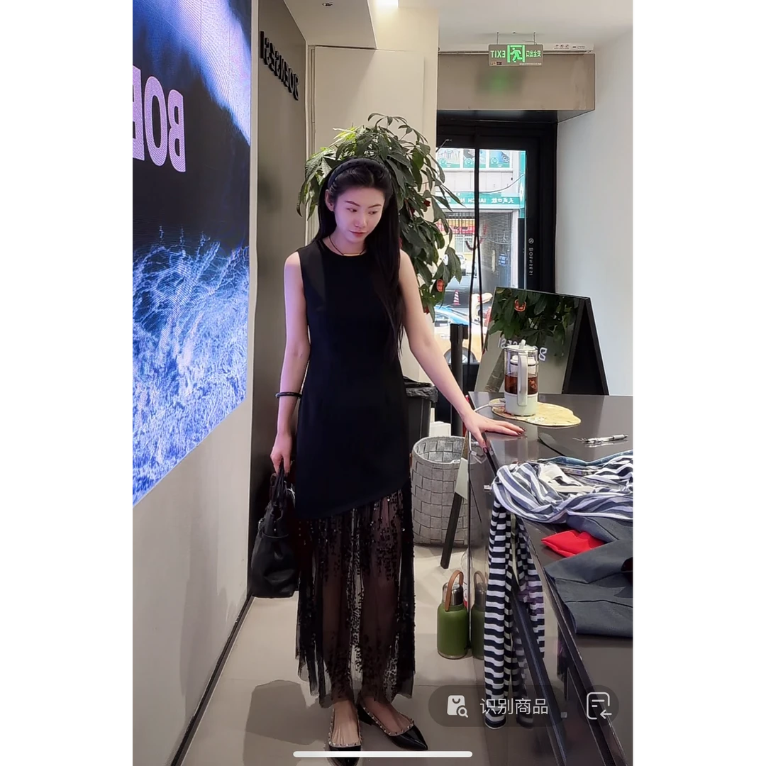 3580-闪亮鱼尾-BOENSESI-连衣裙