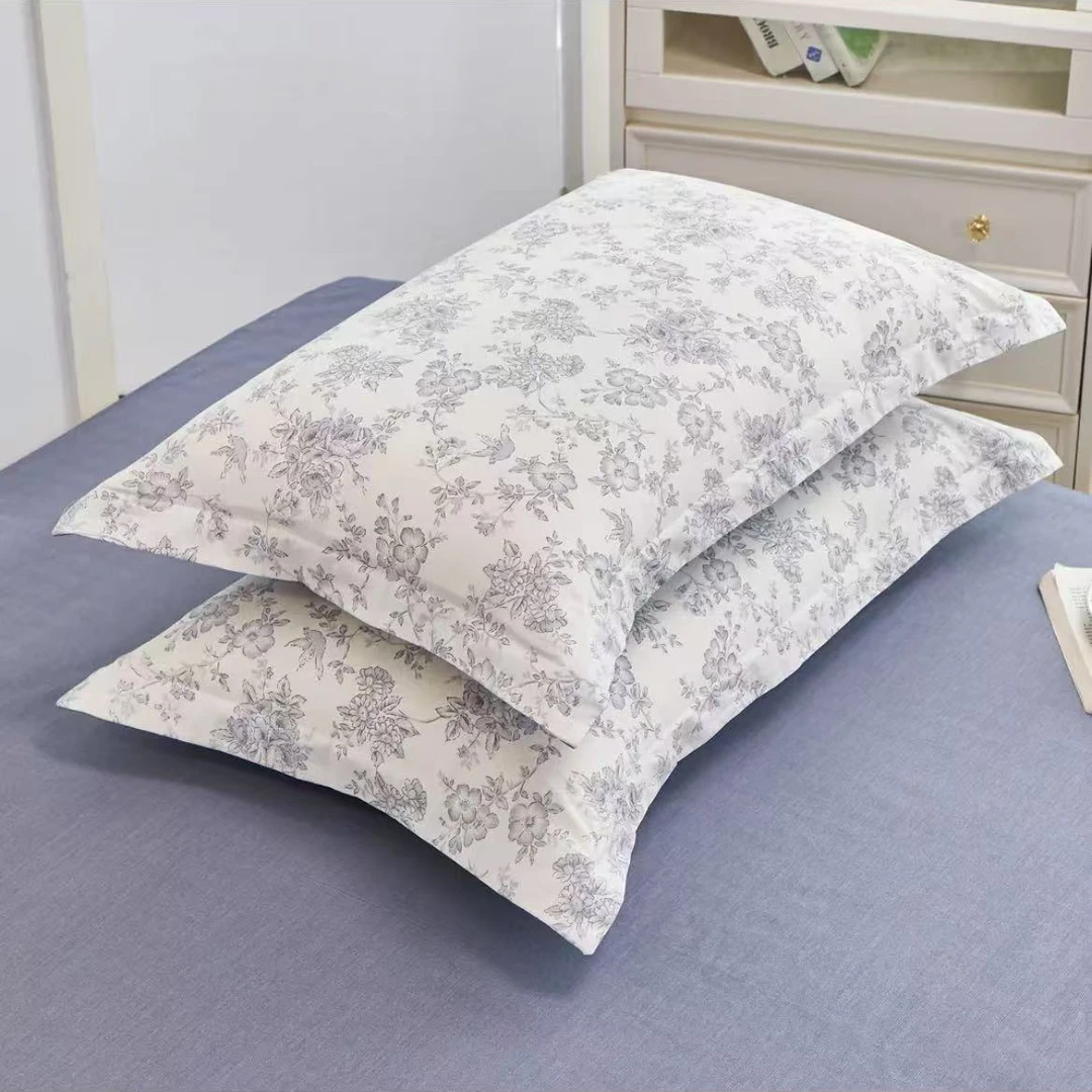 301 双层纱磨毛枕套四季款家用成人枕头套临时链接以主播介绍为准