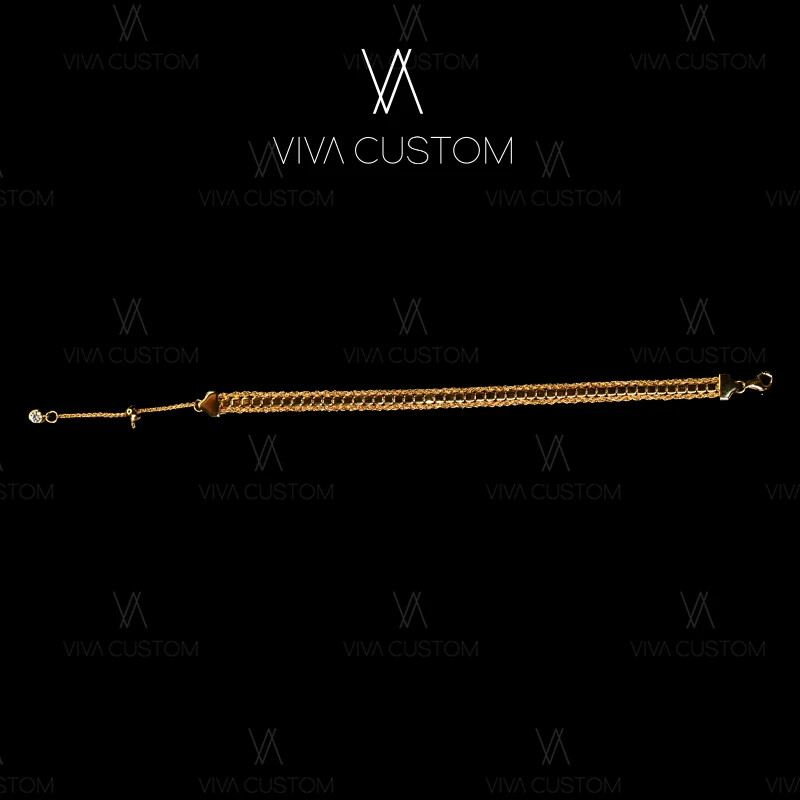 时尚简约麻花手链♡