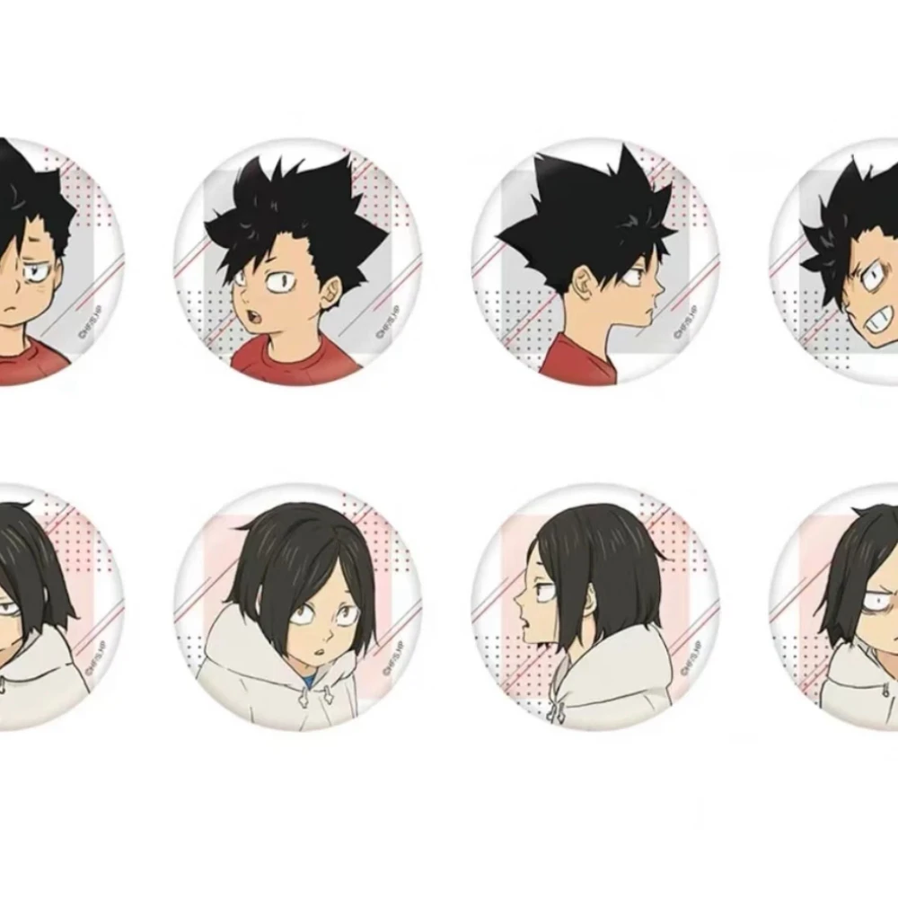 排球少年黑尾研磨幼年吧唧徽章盲盒（代拆）