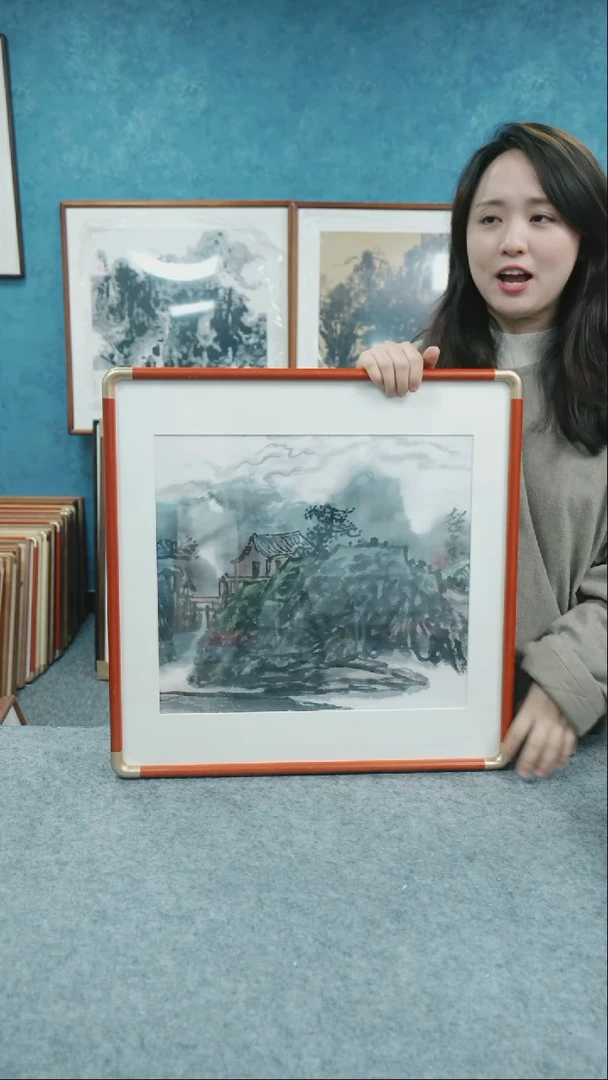 【闪购商品】国画50*50郑志超老师山水