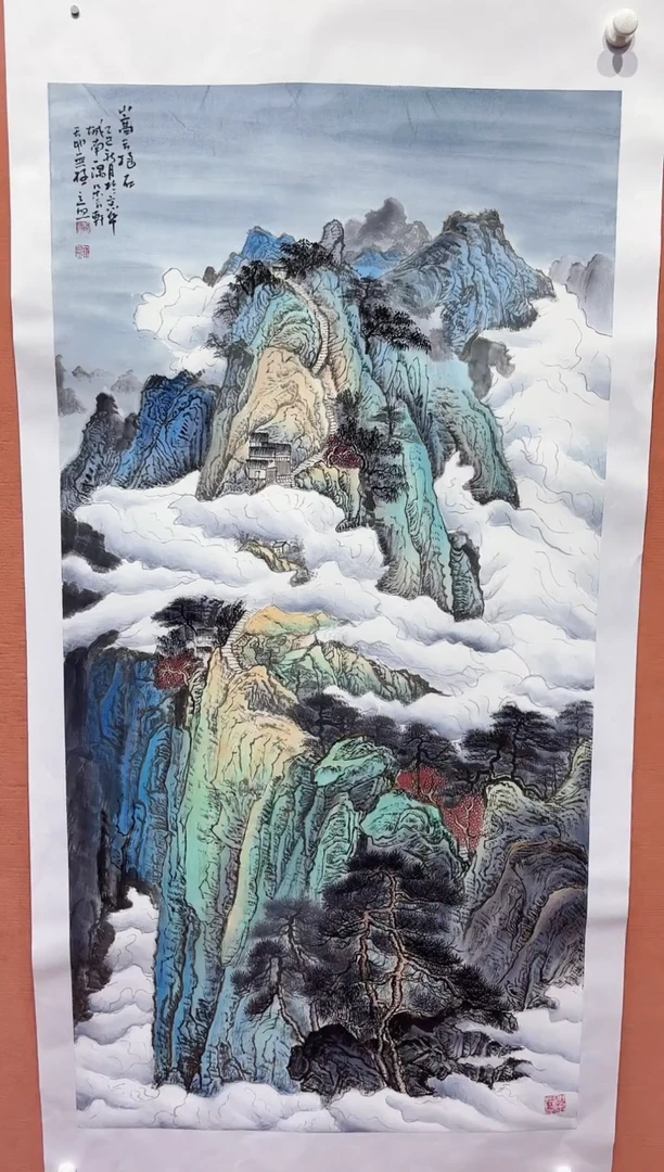 国画师立照老师国画作品
