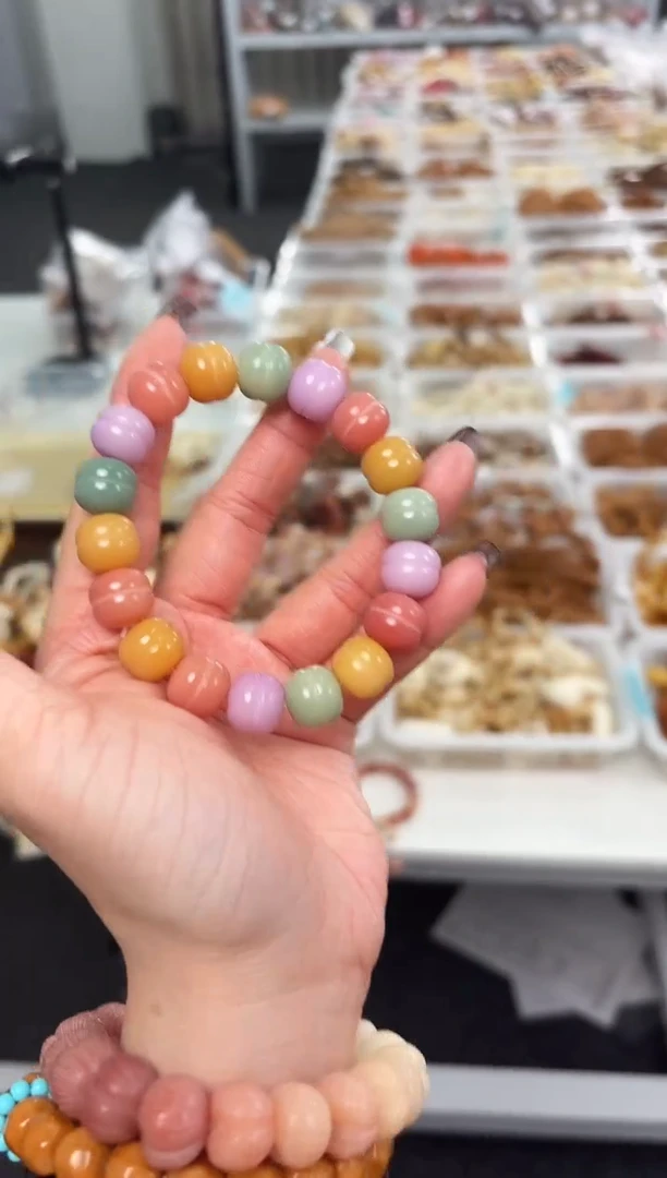 手串菩提根/象牙果【绮韵12mm菩提根新款新色汉堡单圈@@CS021-1348