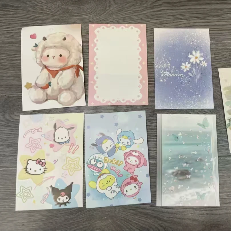 DIY配件：9.5x14卡头 卡背 袋子