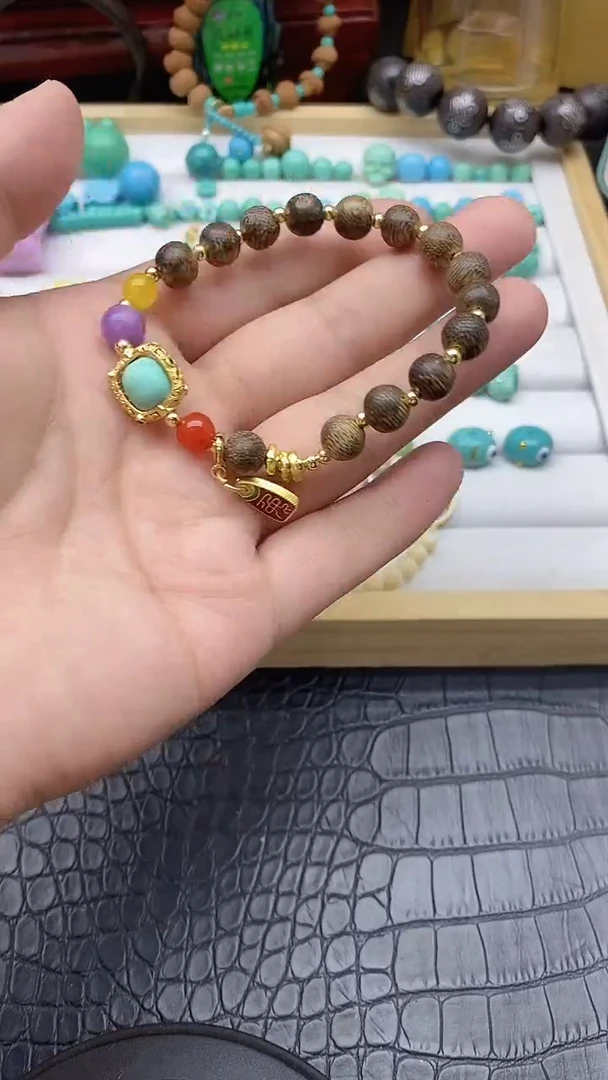 珐琅非金属9沉手链