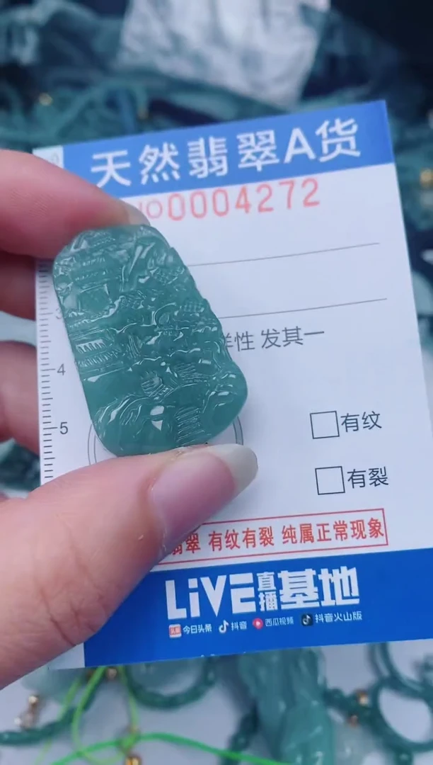 颈饰未镶嵌翡翠00004272