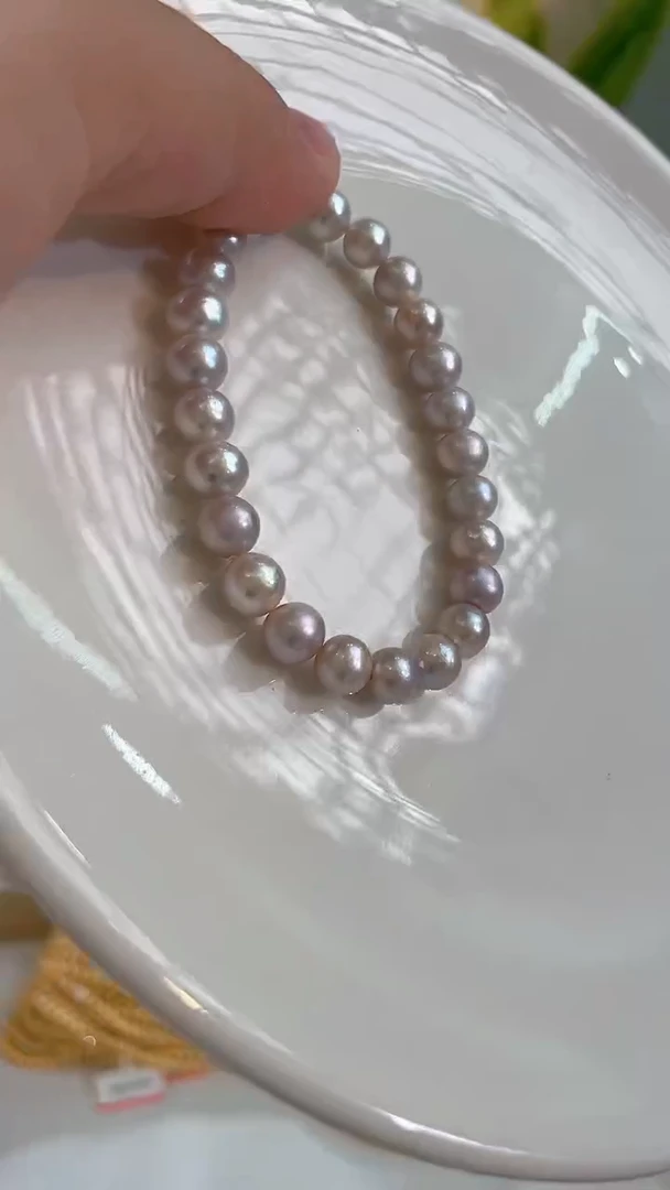 未镶嵌手链淡水珍珠59.8    无6-7mm  花仙子手链