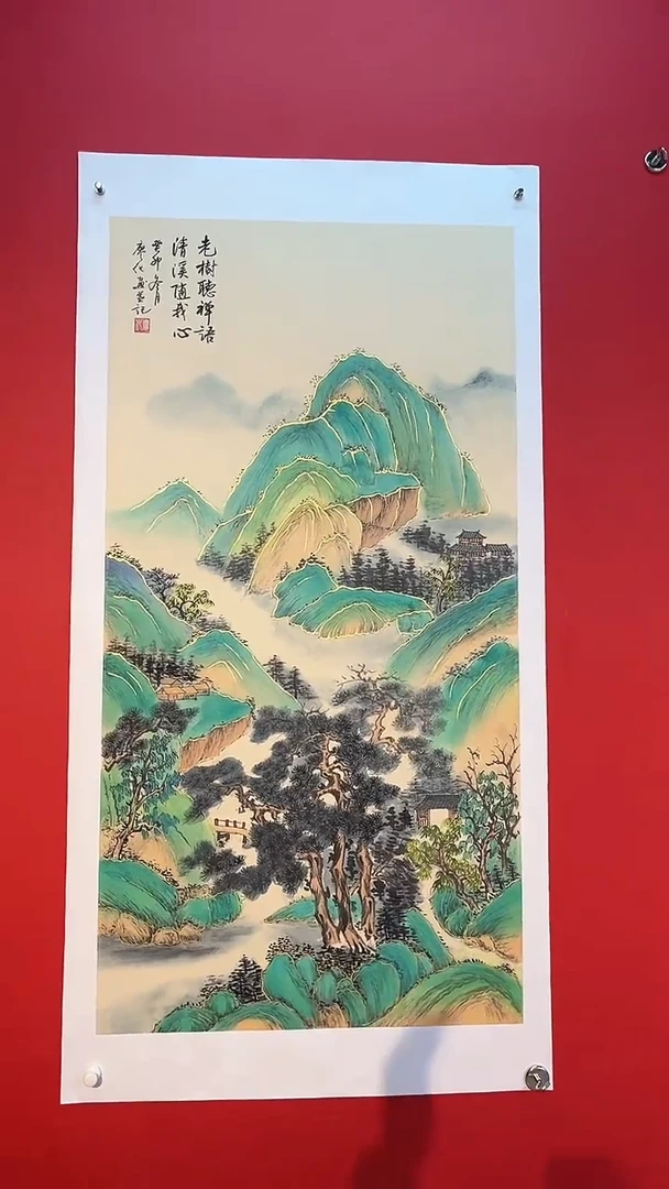 国画廖化老师国画作品