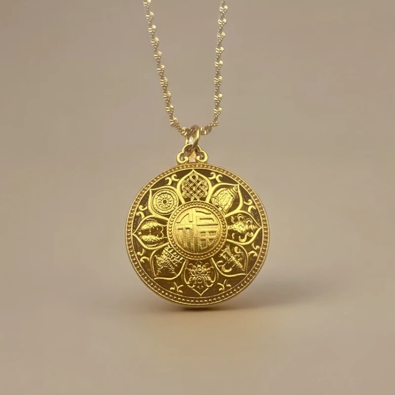 【七七专属】精时尚复古风合金八宝罗盘DZ61068赠合金链