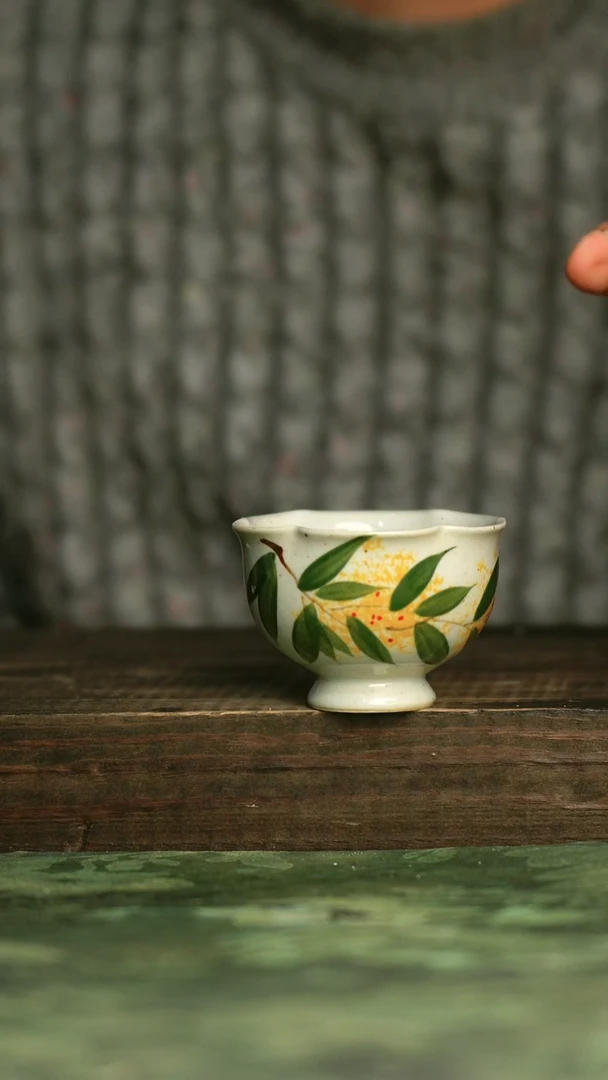 瓷器青诗集手工手绘瓷器