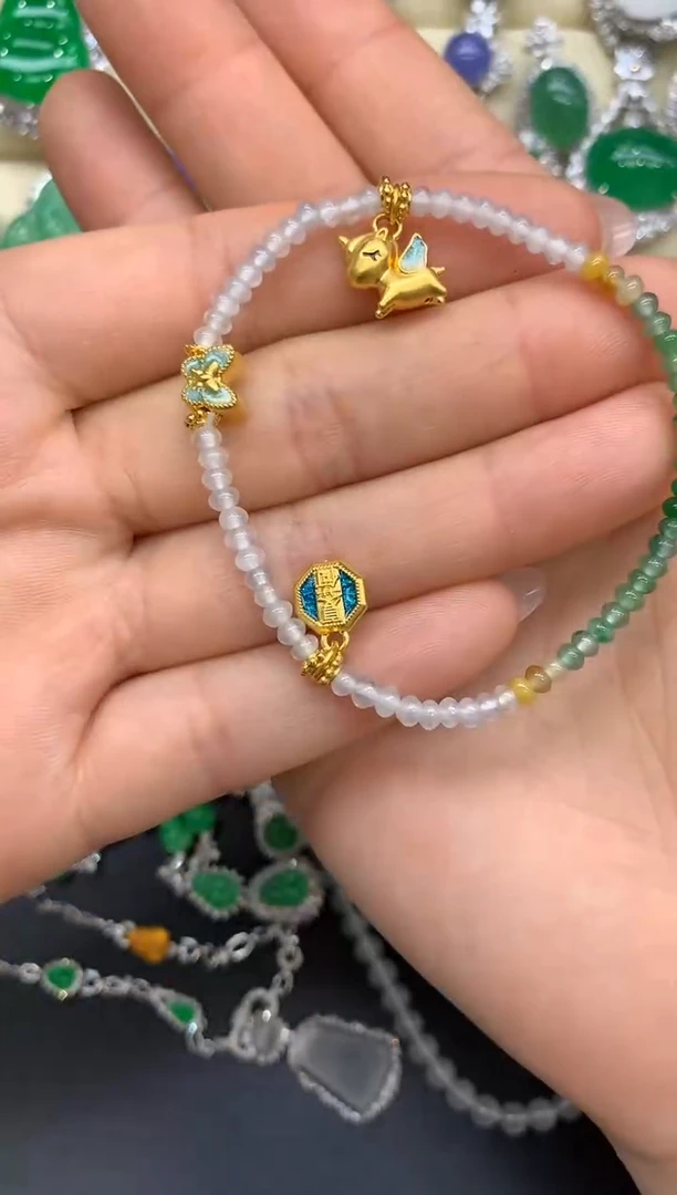 未镶嵌手链翡翠181-中国好珍宝