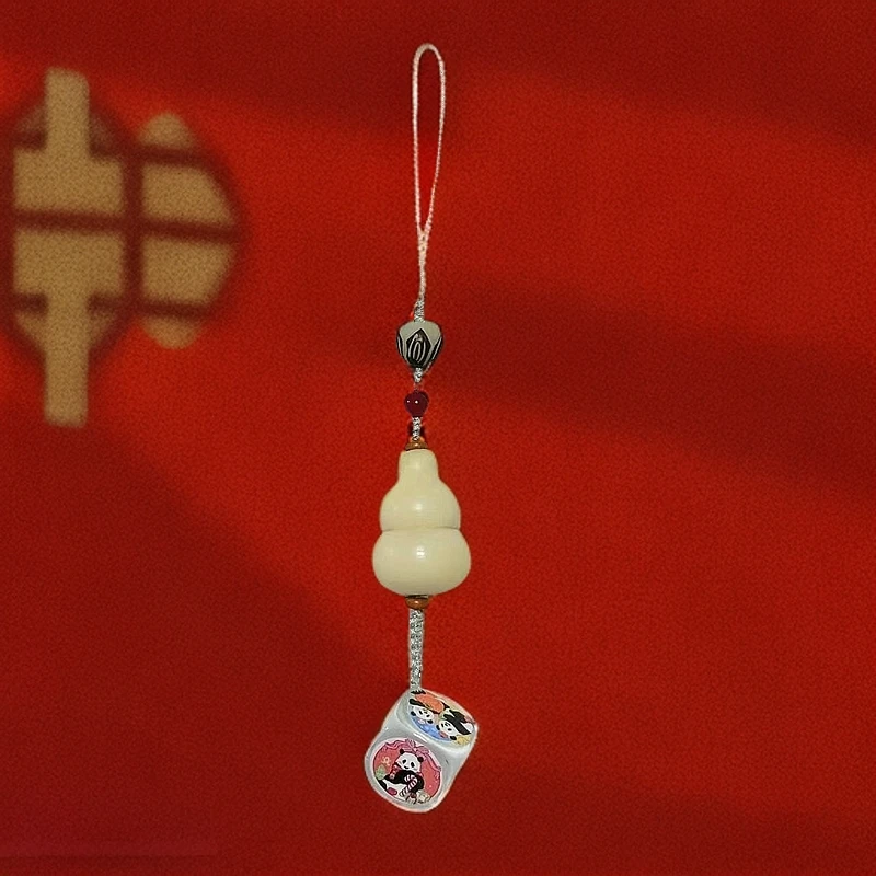 大熊猫文创手工定制挂件