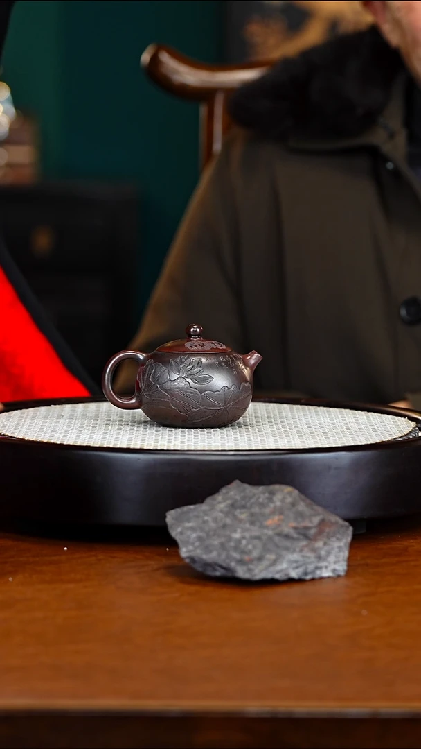 宜兴紫砂 PQZ 紫金砂 西施 180cc