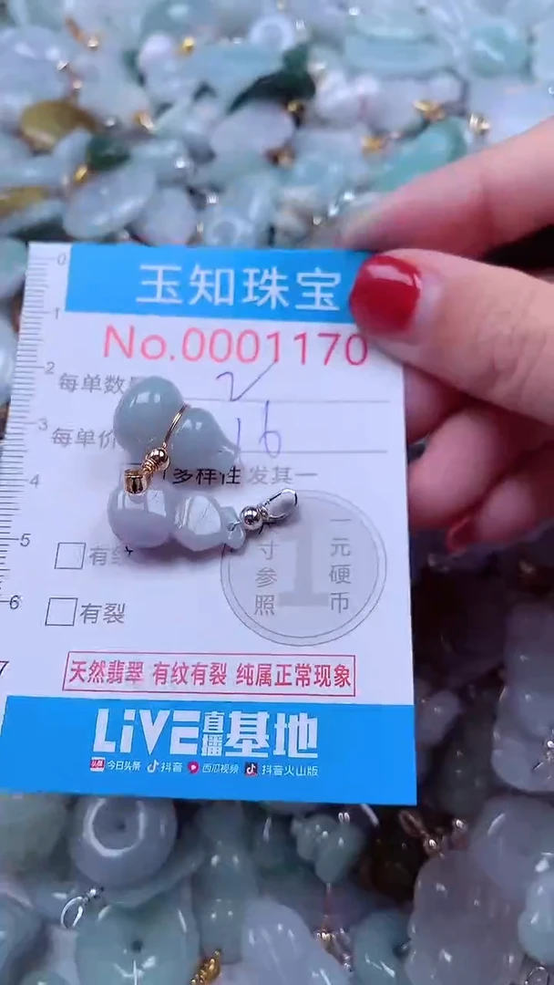 吊坠(不含链)未镶嵌翡翠1170