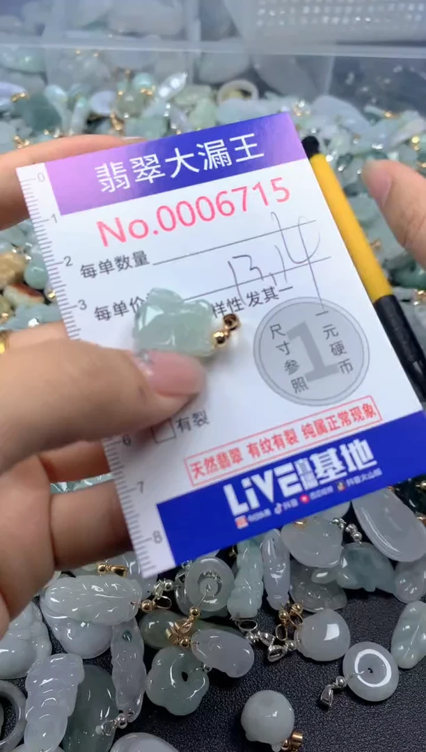颈饰未镶嵌翡翠6715