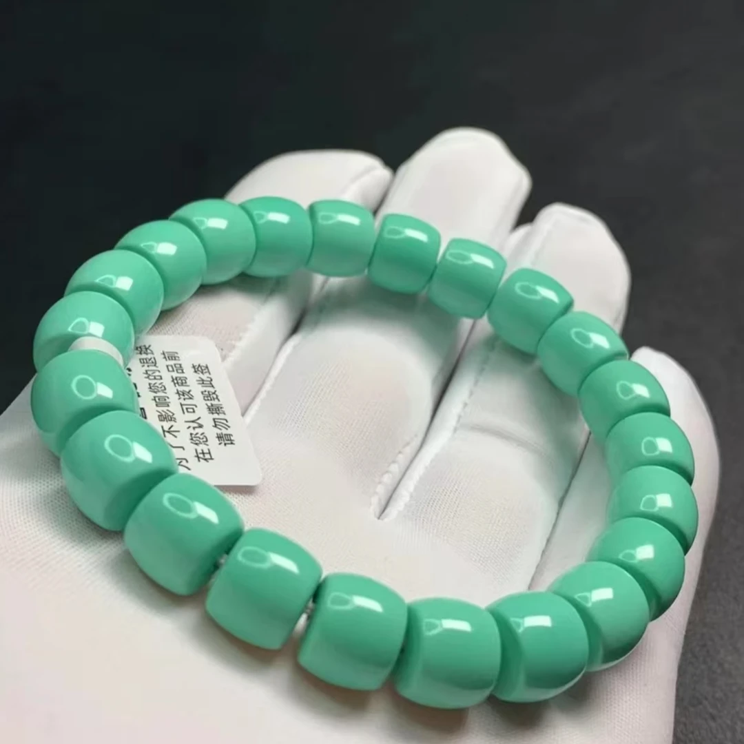 圆珠 老型 直切手串 高瓷蓝绿手串专拍 以直播间介绍为主