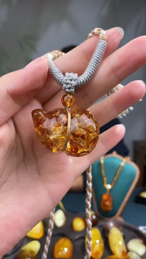 裸石琥珀未镶嵌 基地发货 一物一证 顺丰包邮