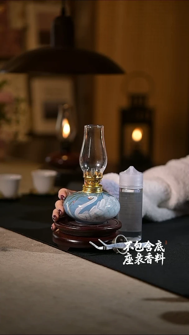 景德镇陶瓷香薰灯摆件