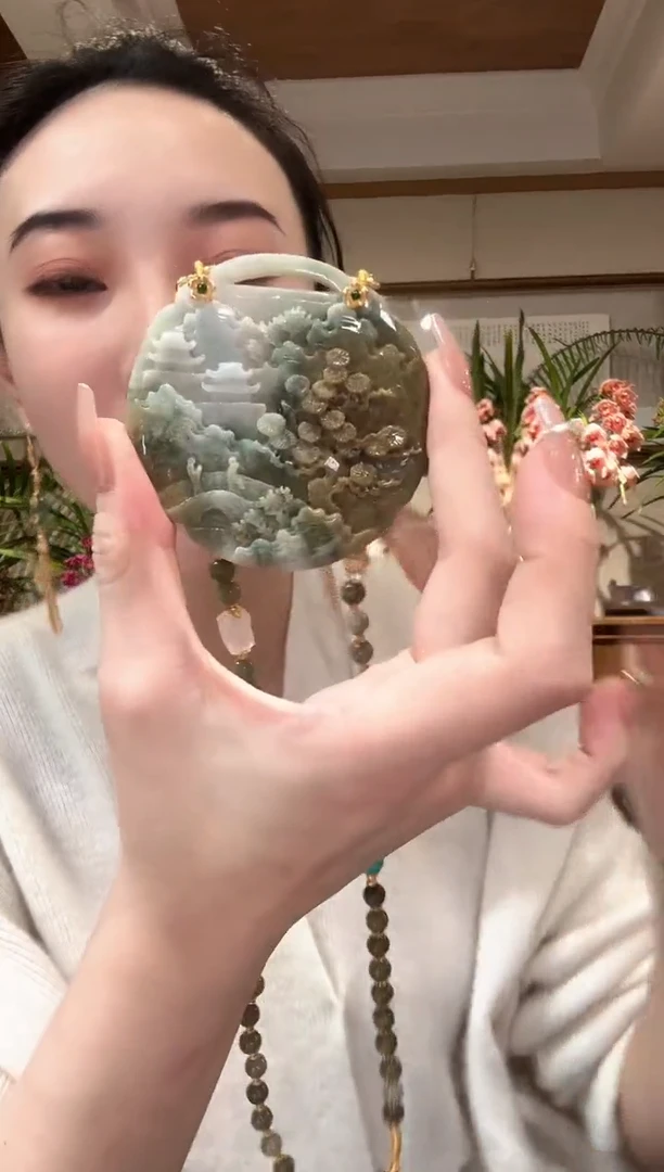 【闪购商品】翡翠颈饰未镶嵌国风