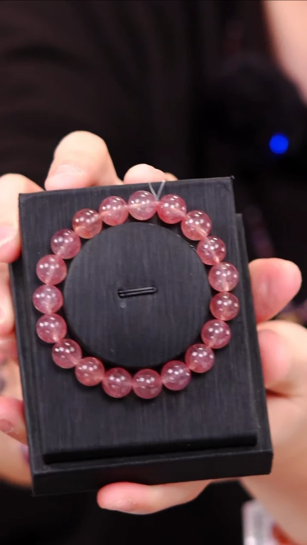 【闪购商品】水晶单圈未镶嵌Q036草莓晶单圈10mm