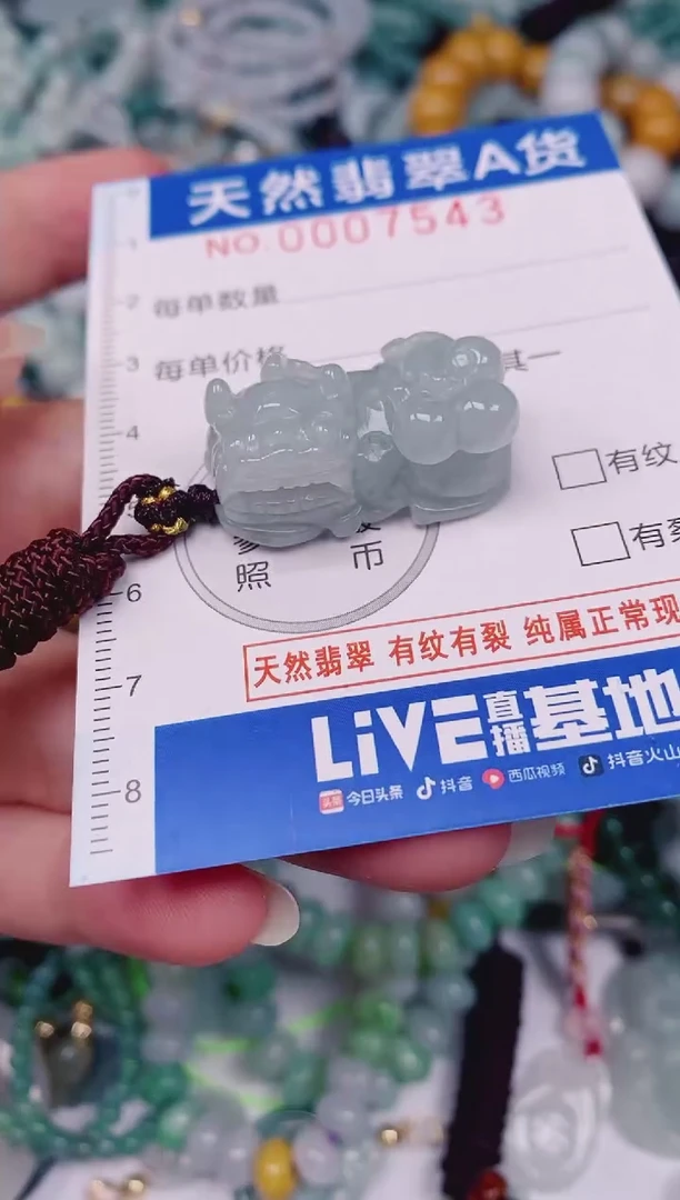 颈饰未镶嵌翡翠00007543