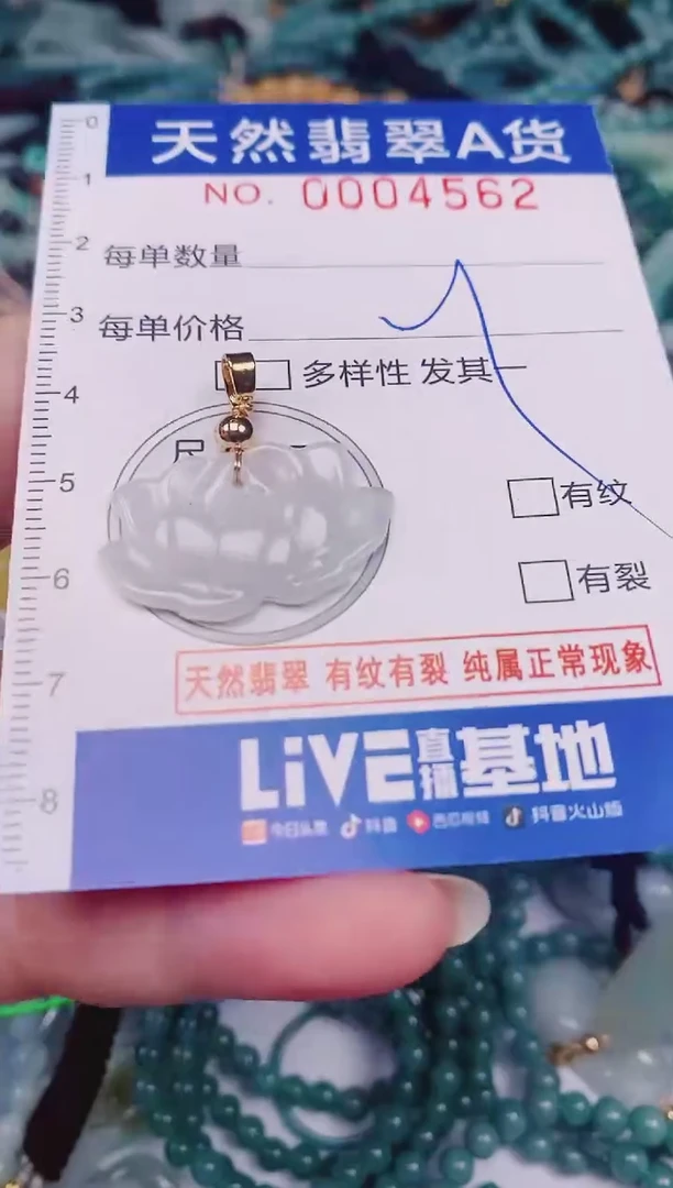 颈饰未镶嵌翡翠00004562