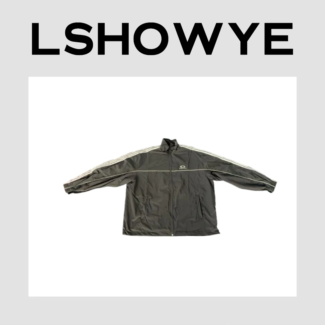 LSHOWYE｜黑白横条长袖外套 2XX299
