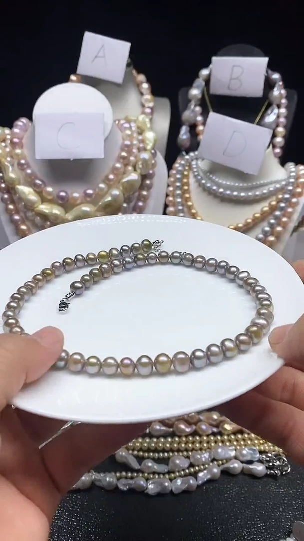 【闪购商品】淡水珍珠颈饰未镶嵌多人