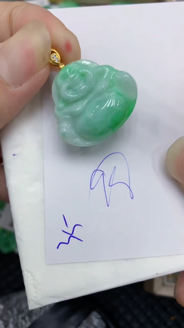 颈饰未镶嵌翡翠缅甸A货翡翠