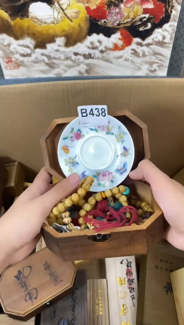 手工艺品琉璃B438瓷器手串多样性发一