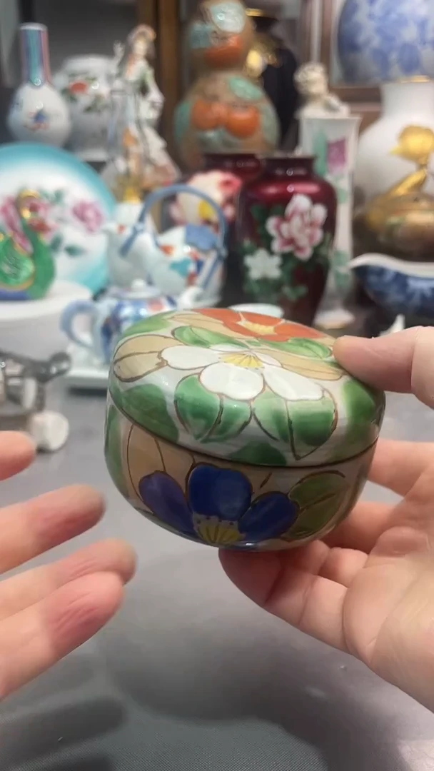 瓷片盖罐一一一一