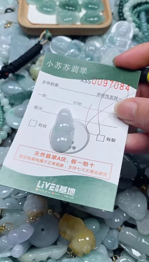 【闪购商品】翡翠颈饰未镶嵌闪购商品0097084