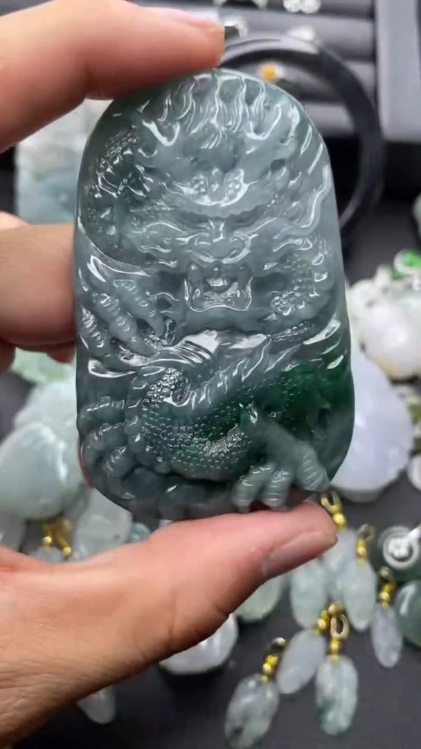 颈饰未镶嵌翡翠天然翡翠a货
