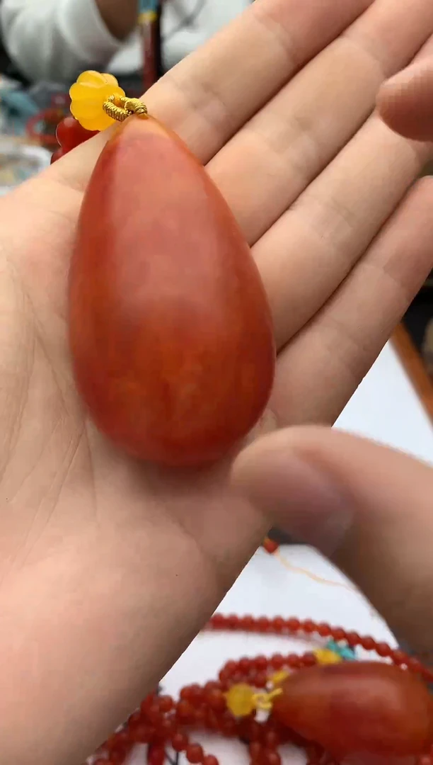 琥珀颈饰未镶嵌GG66【偶得珠宝严选】琥珀蜜蜡