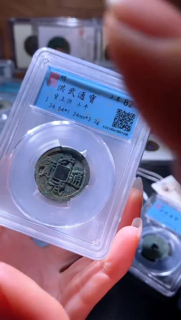 铜4洪武通宝择优发货一枚