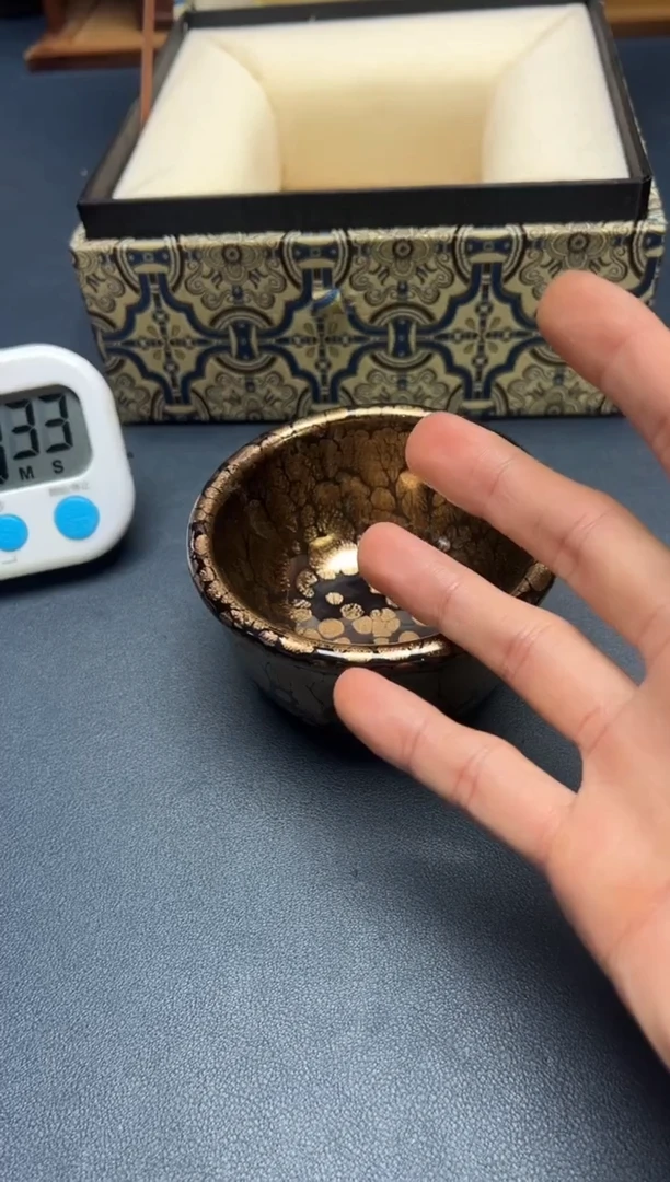 茶盏夏**风建盏主人杯---------------