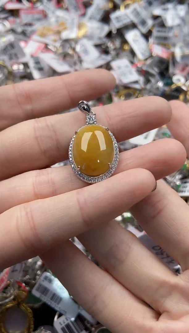 翡翠戒指银S925镶嵌1111----1