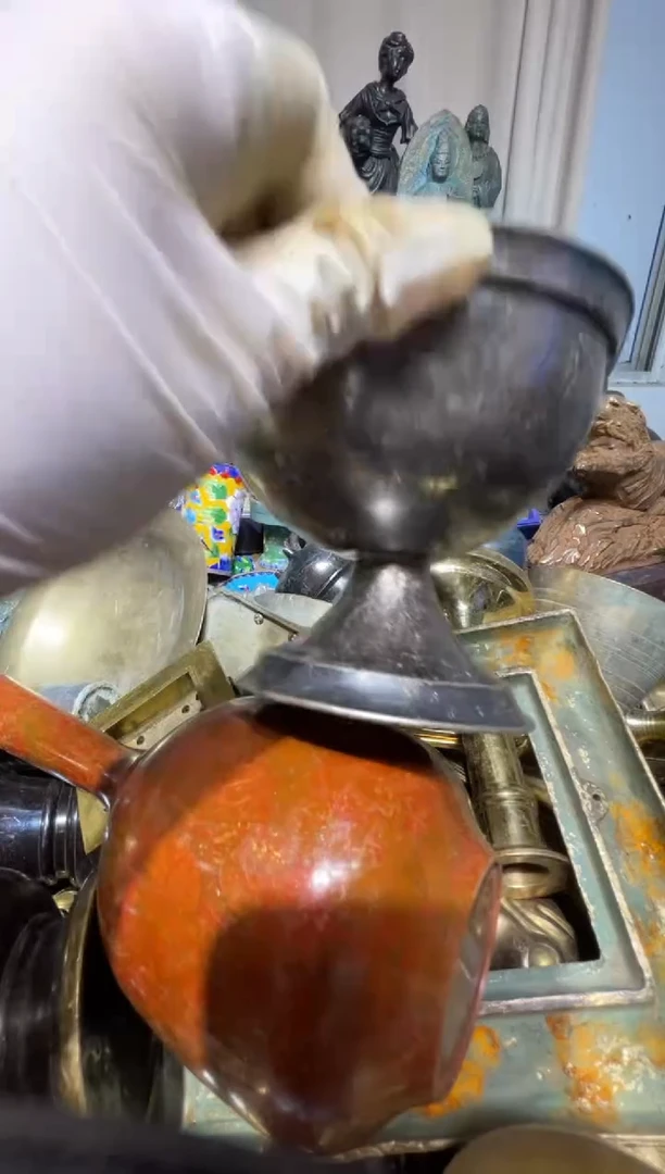 茶盏大阪商品铜器摆件277