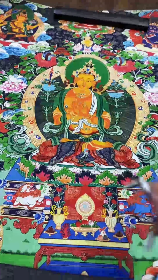 卷轴画精品挂饰 唐卡tk16060