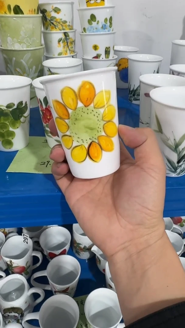 其他景德镇高温瓷（玉泥小可乐杯）