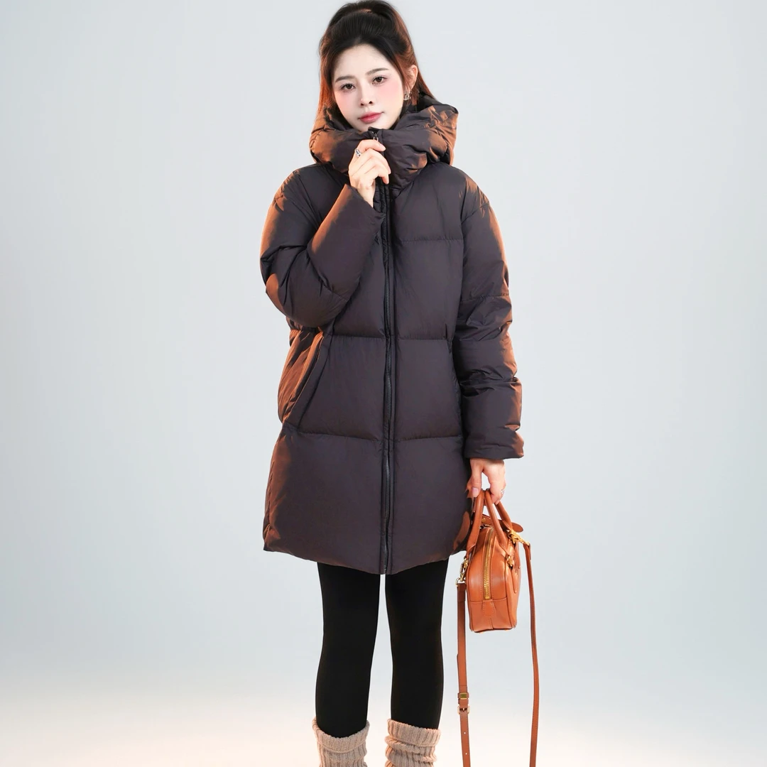 宿慕SUMU 女款超厚蓬松冰岛羽绒服11-1冬款2024新款羽绒服B6904Q