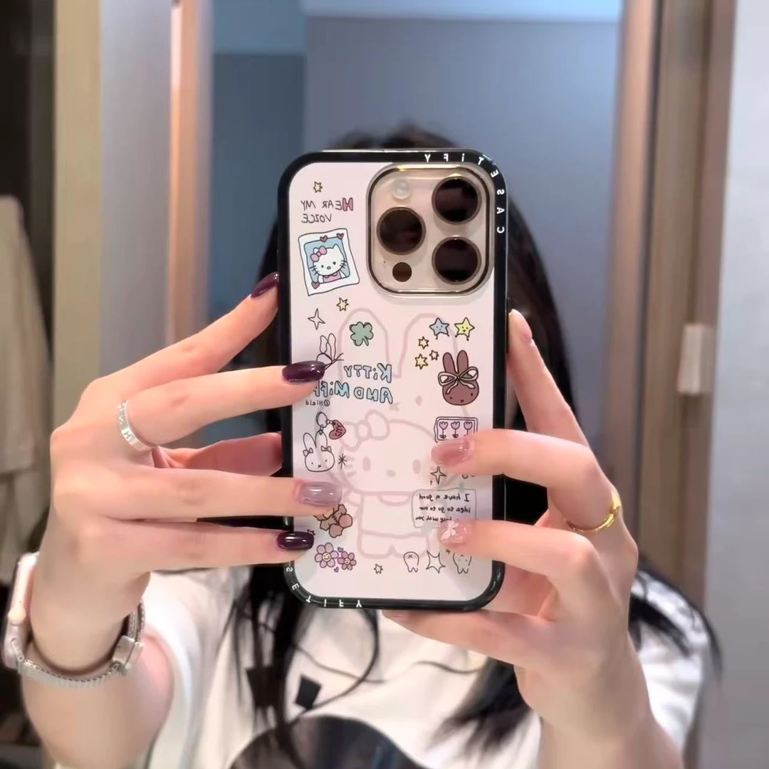 CASETIFY新壳体可爱米菲凯蒂iPhone16promax手机壳15简约14卡通女