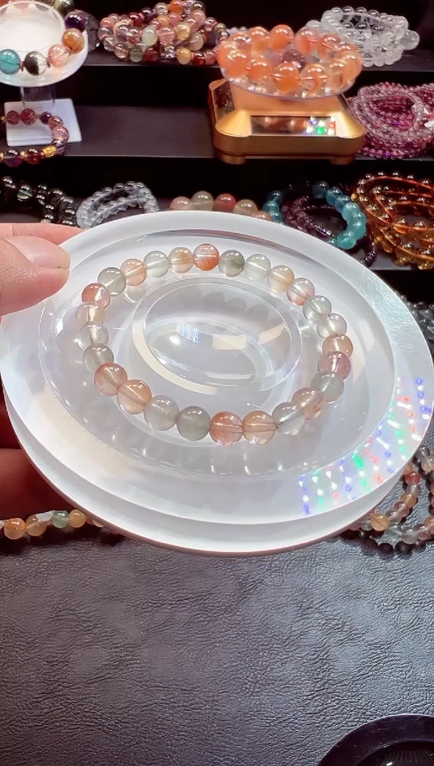 未镶嵌手链水晶蜜*248