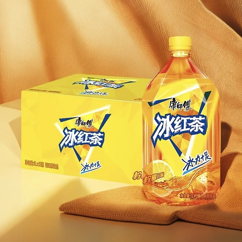 康师傅冰红茶1L*12瓶整箱